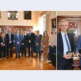 Επίσκεψη του Πρύτανη καθηγητή Gilles Bonnet και αντιπροσωπείας του Πανεπιστημίου Lyon III της Γαλλίας στο Πανεπιστήμιο Αθηνών